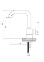 GPD Frezia Lavabo Bataryası Krom MLB100