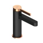 GPD Gildo Lavabo Bataryası Siyah-Rose Gold MLB165-S-R