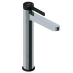 GPD Gildo Set Üstü Lavabo Bataryası Krom-Siyah MSL165-K-S