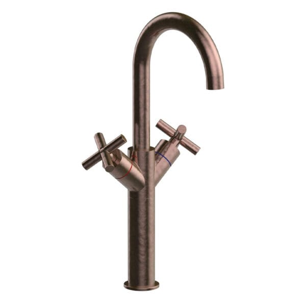 GPD Nino Set Üstü Lavabo Bataryası Bakır Oksit Kaplama SLB05-B