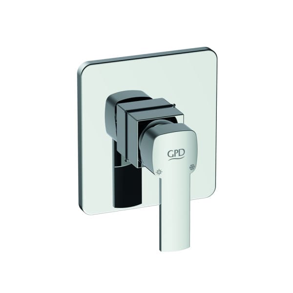 GPD Pedra Ankastre Duş Bataryası Krom MAD160