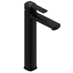 GPD Pedra Set Üstü Lavabo Bataryası Siyah MSL160-S