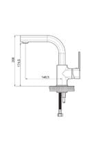 GPD Pedra Tek Gövde Lavabo Bataryası Krom MTL160