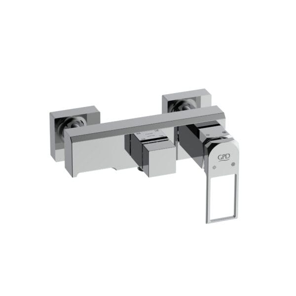 GPD Quadro Banyo Bataryası Krom MBB190
