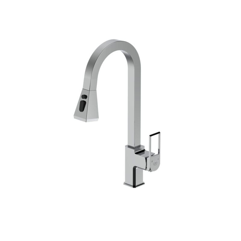 GPD Quadro Spiralli Eviye Bataryası Krom MES190