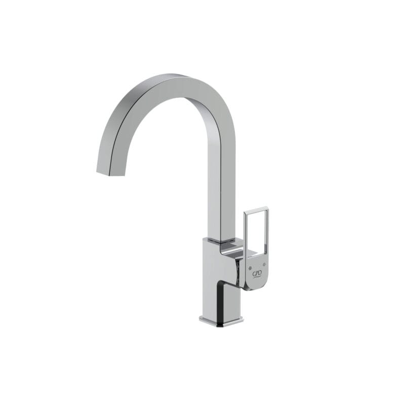 GPD Quadro Tek Gövde Eviye Bataryası Krom MTE190