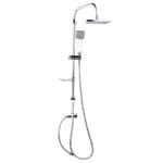 GPD Yönlendiricili Duş Seti Tek Fonksiyonlu El Duşu 200x200 Krom DST19-3