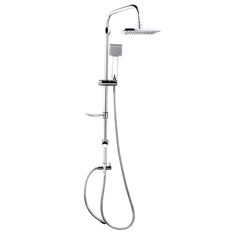 GPD Yönlendiricili Duş Seti Tek Fonksiyonlu El Duşu 200x200 Krom DST19-3