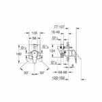 Grohe BauEdge Ankastre Banyo Bataryası