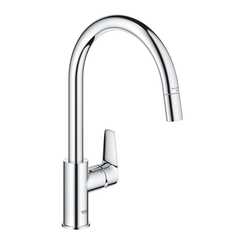 Grohe Bauedge Tek Kumandalı Eviye Bataryası