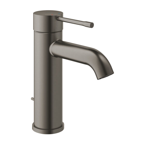 Grohe Essence New Lavabo Bataryası, Sifon Kumandalı, Fırçalı Sert Grafit