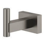 Grohe Essentials Cube Askı, Fırçalı Sert Grafit