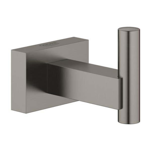 Grohe Essentials Cube Askı, Fırçalı Sert Grafit
