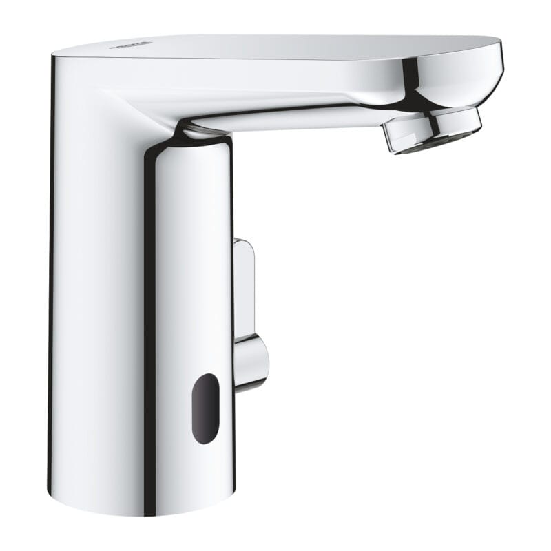 Grohe Eurosmart Cosmopolitan E Fotoselli Lavabo Bataryası (Çift Su Girişli, Pilli, Sıcak Soğuk Su Ayarlı)