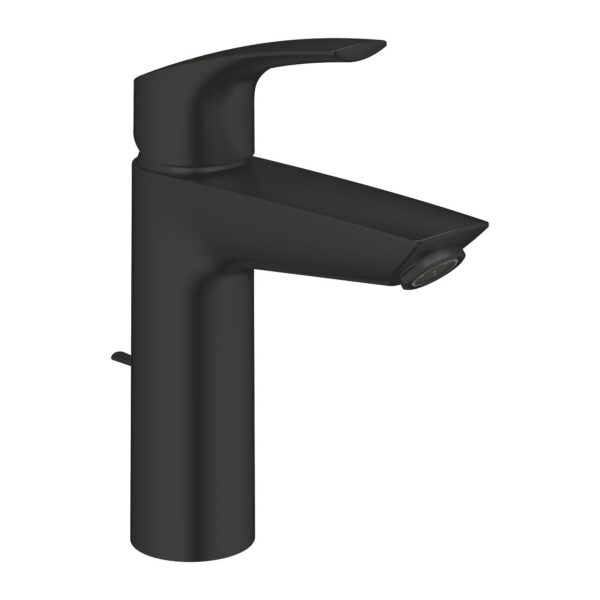 Grohe Eurosmart Lavabo Bataryası, Sifon Kumandalı, Mat Siyah