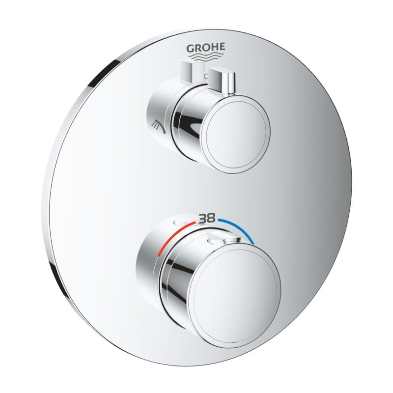 Grohe Grohtherm Termostatik Banyo/Duş Bataryası (Sıva Üstü Grubu), 2 Yollu