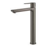 Grohe Lineare Tezgah Üstü Lavabo Bataryası, Fırçalı Sert Grafit