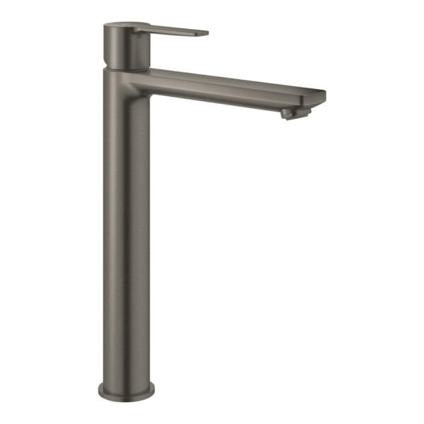 Grohe Lineare Tezgah Üstü Lavabo Bataryası, Fırçalı Sert Grafit