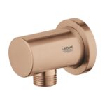 Grohe Rainshower Duş Çıkışı Dirseği, Fırçalı Bakır