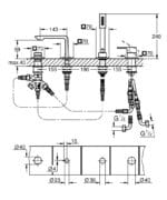 Grohe Rainshower SmartActive 310 Tepe Duşu Seti, 31 cm, 2 Akışlı, Ay Beyazı