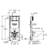 Grohe Rapid Sl Gömme Rezervuar, Alçıpan, İnce