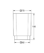 Grohe Selection Cube Diş Fırçalığı