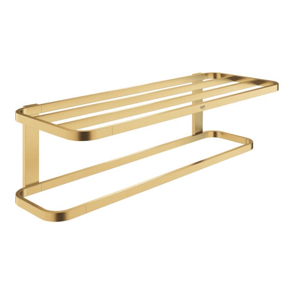 Grohe Selection Havlu Rafı, Fırçalı Altın