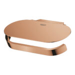 Grohe Selection Kapaklı Tuvalet Kağıtlığı, Bakır