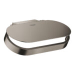 Grohe Selection Kapaklı Tuvalet Kağıtlığı, Fırçalı Sert Grafit