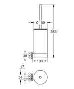 Grohe Selection Tuvalet Fırçalığı