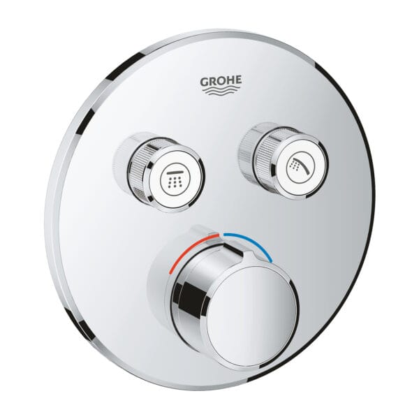 Grohe SmartControl Akış Kontrollü Ankastre Banyo Bataryası (2 Yollu, Sıva Üstü Grubu)