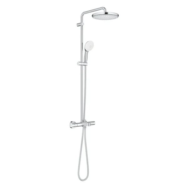 Grohe Tempesta System 250 Duvara Monte Termostatik Banyo Bataryalı Duş Kolonu