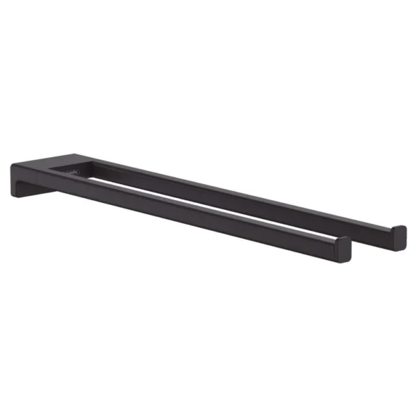 Hansgrohe AddStoris İkili Havluluk Satin Siyah