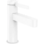 Hansgrohe Finoris Tek Kollu Mat Beyaz Lavabo Bataryası
