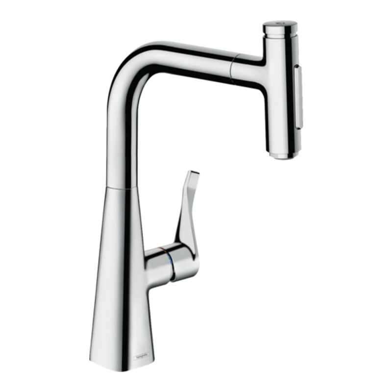 Hansgrohe Metris Select M71 Eviye Bataryası Krom