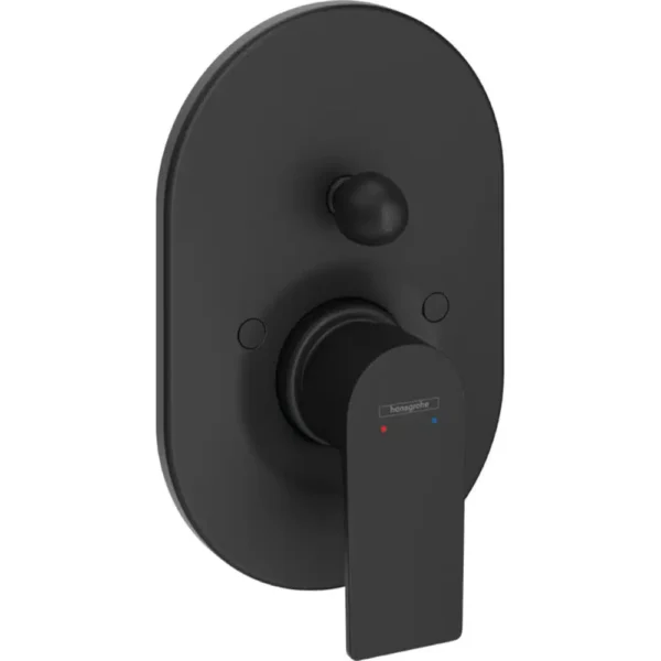 Hansgrohe Rebris E Satin Siyah Ankastre Banyo Bataryası 72459670