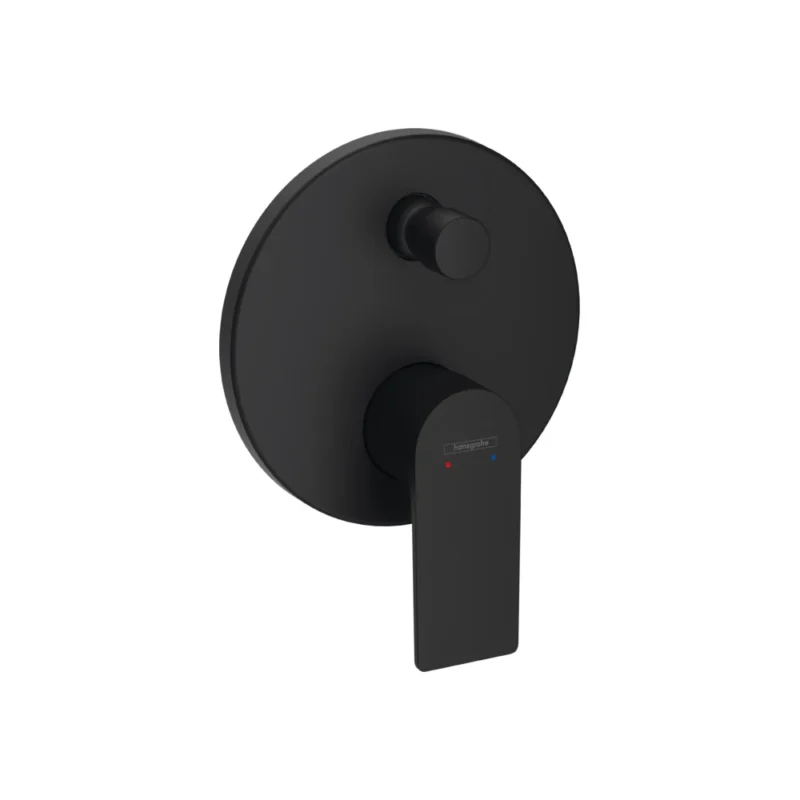 Hansgrohe Rebris E Tek kollu Satin Siyah Ankastre banyo bataryası