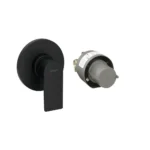 Hansgrohe Rebris E Tek Kollu Satin Siyah Ankastre Duş Bataryası