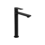 Hansgrohe Rebris E Tek kollu Satin Siyah Kumandalı lavabo bataryası