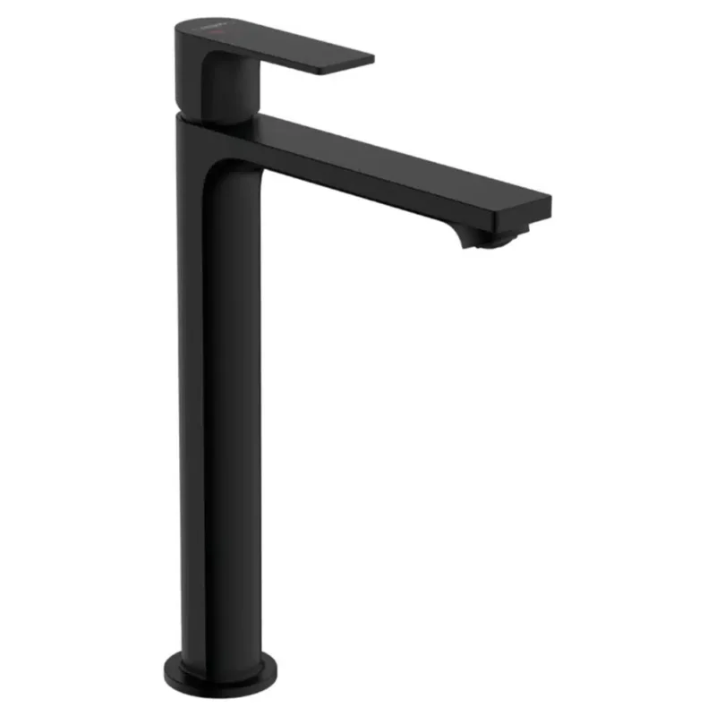 Hansgrohe Rebris E Tek Kollu Satin Siyah Lavabo Bataryası