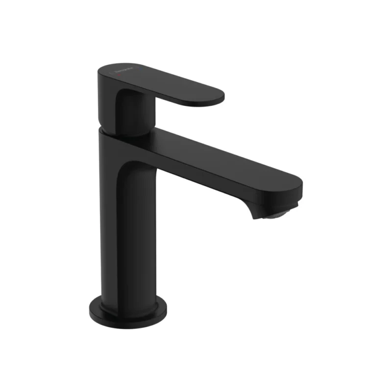 Hansgrohe Rebris S Tek Kollu Satin Siyah Lavabo Bataryası 72584670