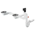 Hansgrohe S510-F635 Ankastre Granit Eviye 180/450 Grafit Siyahı