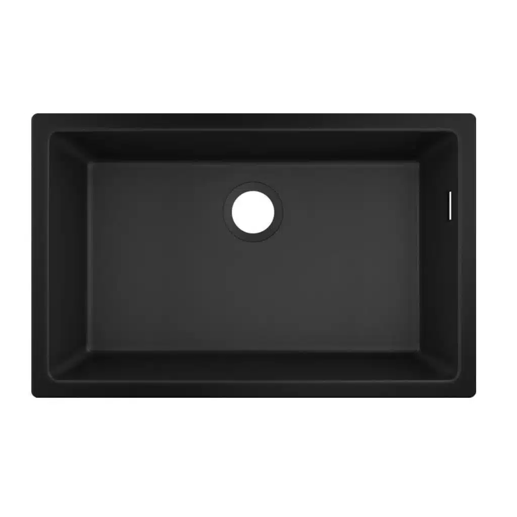 Hansgrohe S510 U660 Tezgah Altı Granit Eviye 660 Grafit Siyahı Hansgrohe S510 U660 Tezgah Altı Granit Eviye 660 Grafit Siyahı