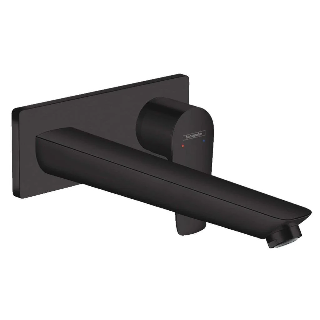 Hansgrohe Talis E Ankastre Lavabo Bataryası 225 mm Mat Siyah Hansgrohe Talis E Ankastre Lavabo Bataryası 225 mm Mat Siyah