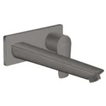 Hansgrohe Talis E Ankastre Lavabo Bataryası 225 mm Mat Siyah Krom