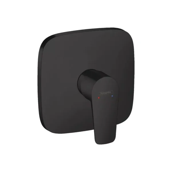 Hansgrohe Talis E Ankastre Tek Kollu Siyah Duş Bataryası