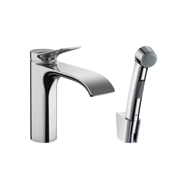 Hansgrohe Tek Kollu Krom Lavabo Bataryası