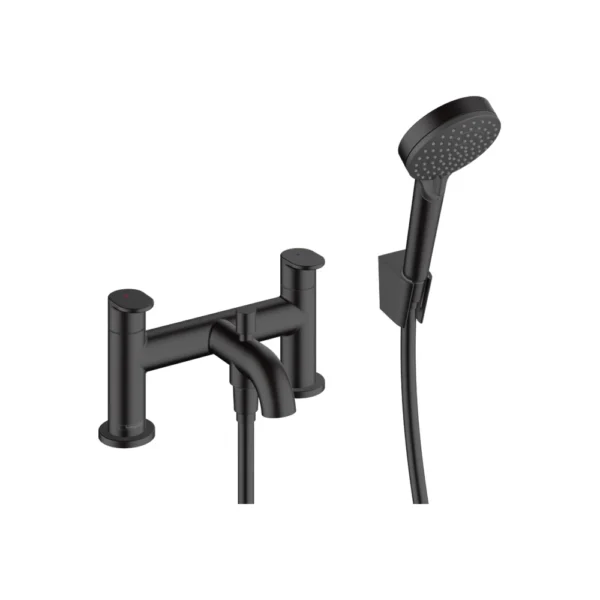 Hansgrohe Vernis Blend 2 Delikli Kenarlı Banyo Bataryası