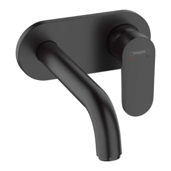 Hansgrohe Vernis Blend Ankastre Lavabo Bataryası 205 mm Satin Siyah