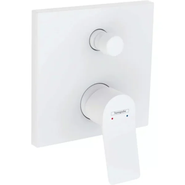 Hansgrohe Vivenis Ankastre Tek Kollu Mat Beyaz Banyo Bataryası